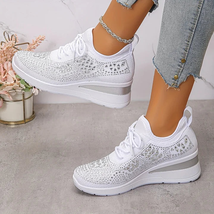 Jessica | Sneakers with Sparkling Rhinestones