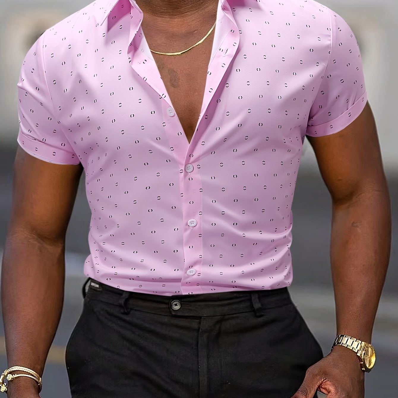 Aaron | Summer Shirt with Print