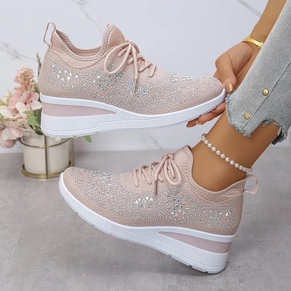 Jessica | Sneakers with Sparkling Rhinestones