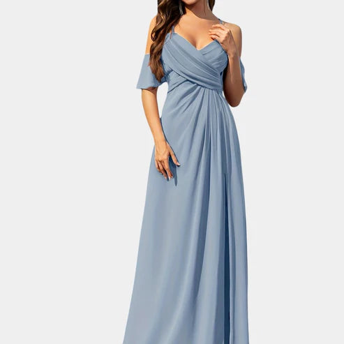 Elarisse | Women’s A-Line V-Neck Maxi Dress