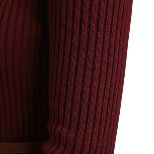 Anne | Women’s Elegant High-Neck Midi Dress