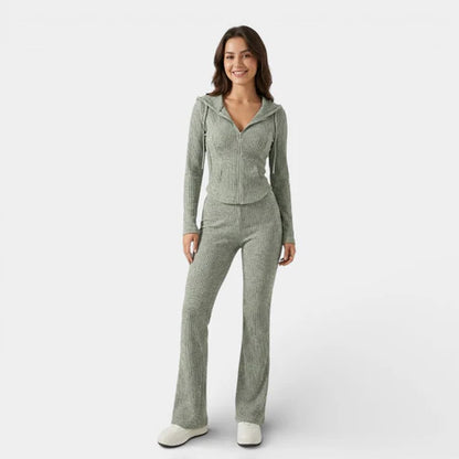 Sienna | Women’s Ribbed Two-Piece Lounge Set