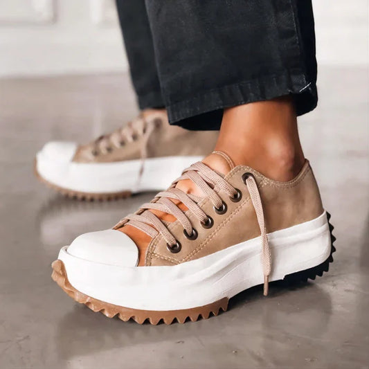 Myla | Platform Canvas Sneakers