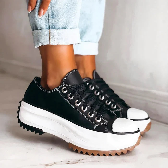 Myla | Platform Canvas Sneakers