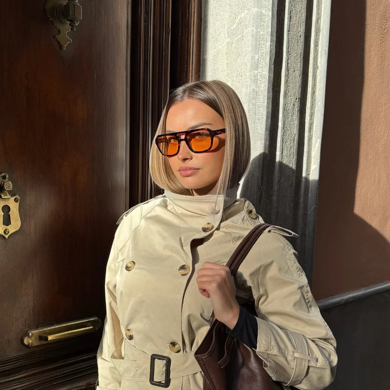 Solenne | Oversized Tortoiseshell Sunglasses