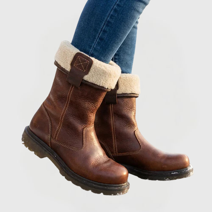 Hazel | Cozy Winter Ankle Boots